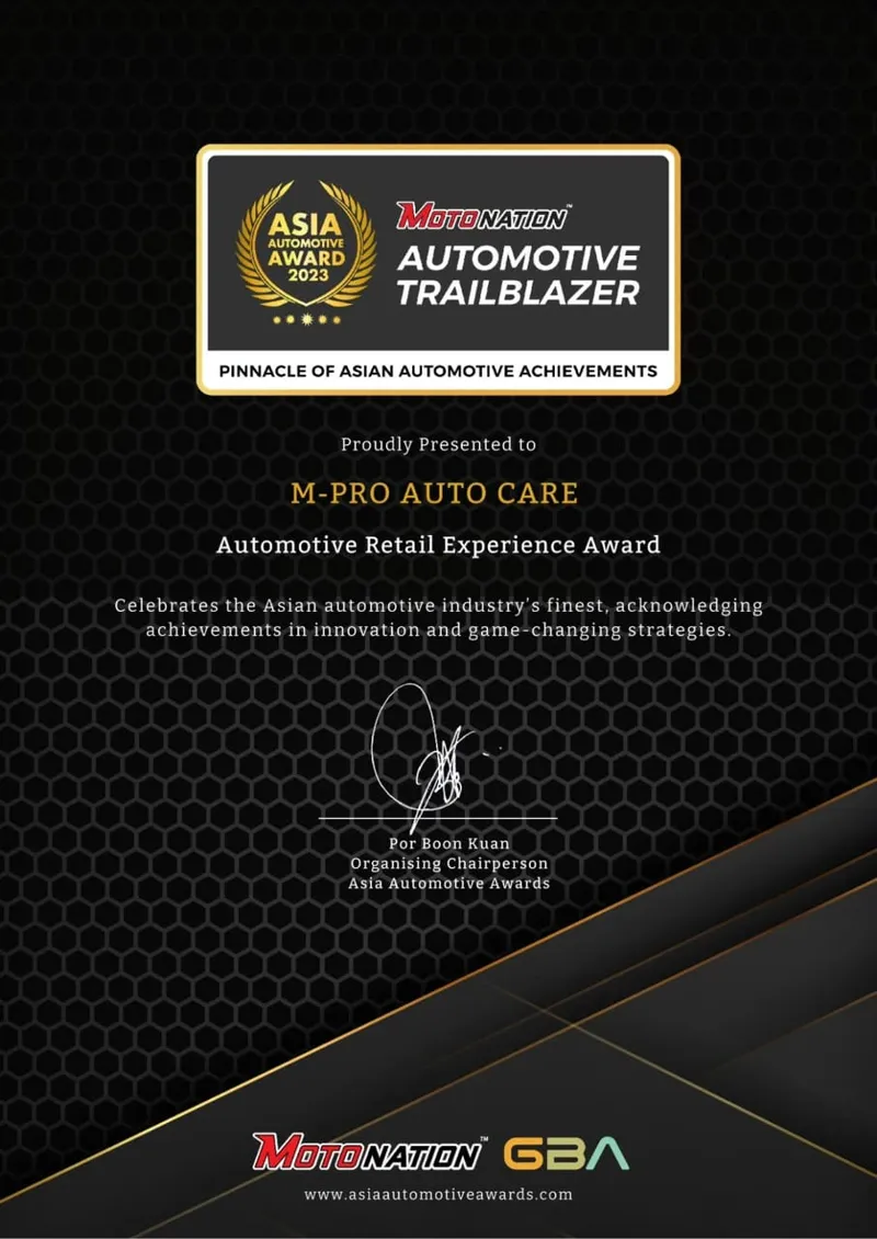 Asia Automotive Award 2023: Retail Experience